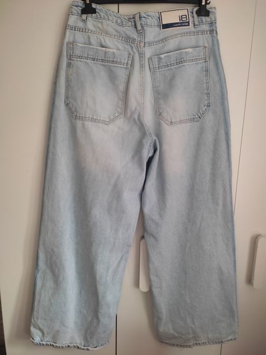 Spodnie jeansowe baggy L