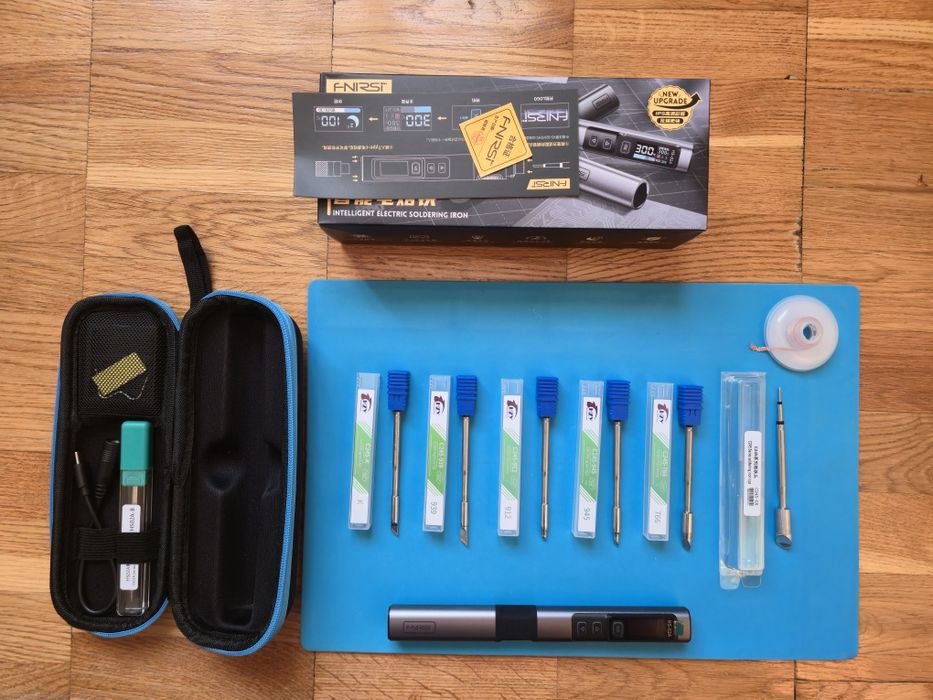 Паяльник Fnirsi HS-02A, жала C245