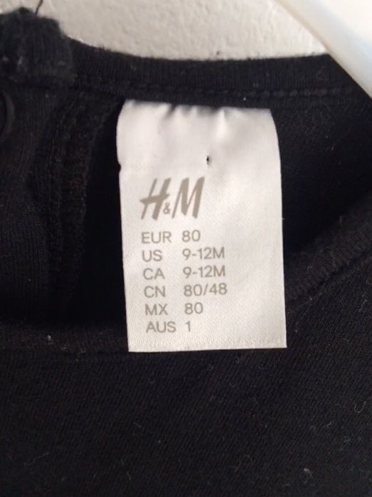 Sukienka body H&M r.80