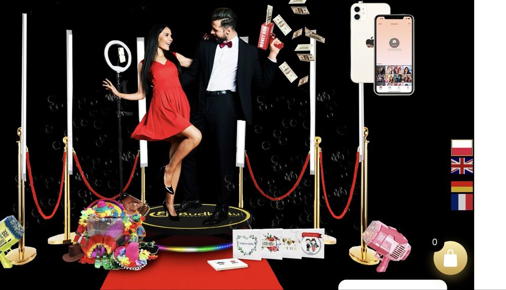 Fotobudka 360 obsługa imprez