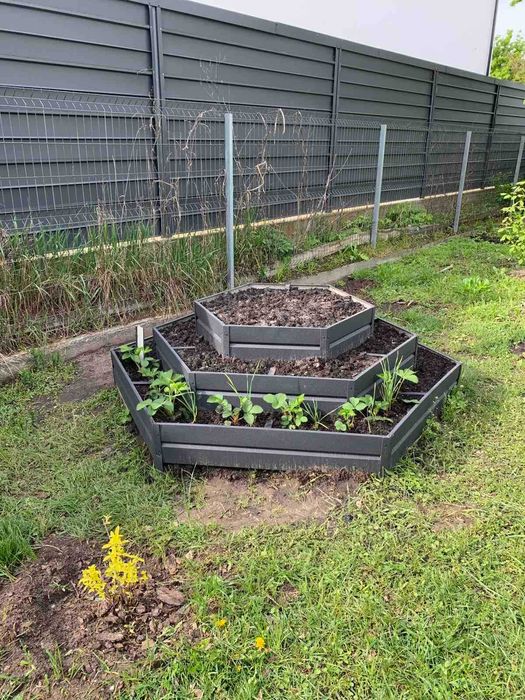 Грядка висока тепла комплексна. Грядки высокие. Металеві. Клумба