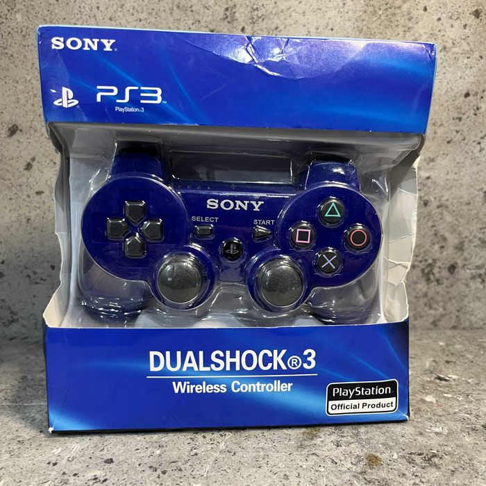 Kontroler Dualshock 3 do PS3 | Niebieski | Nowy | Fabrycznie zapakowany