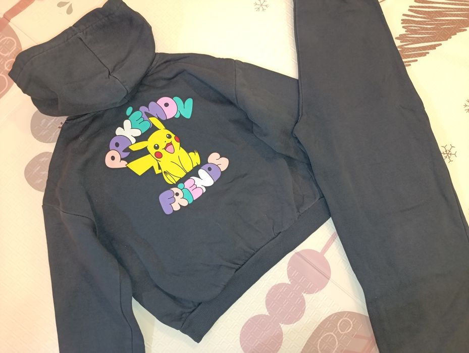 Костюм H&M Pokémon 134-140см. Бавовняний. Штани палаццо
