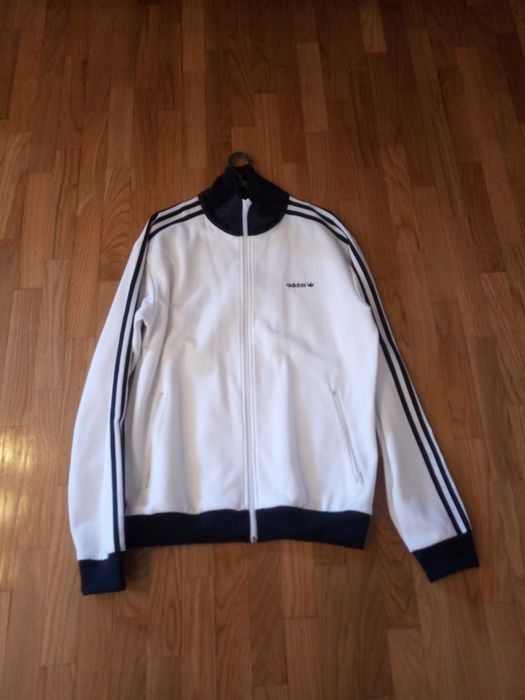 Casaco Adidas branco julgo que unisexo