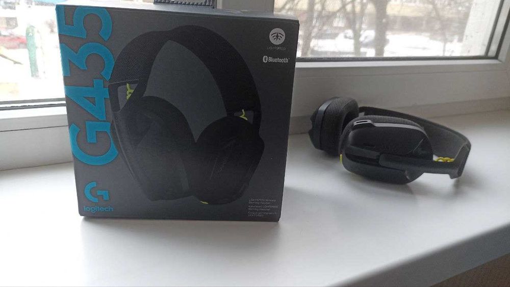 Logitech g435 наушники