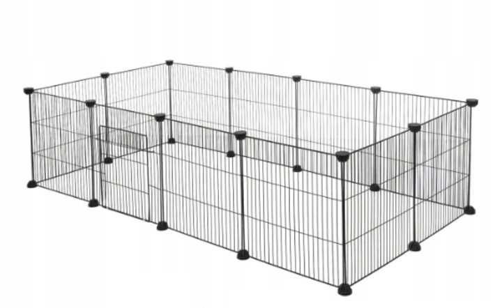 Kojec Klatka Zagroda Metalowa dla królików małych zwierząt wybieg
