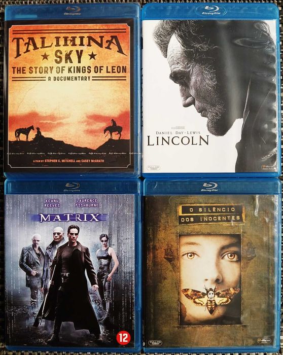 24 Blu-Ray - Grande Coleção - Raros - Muito Bom Estado