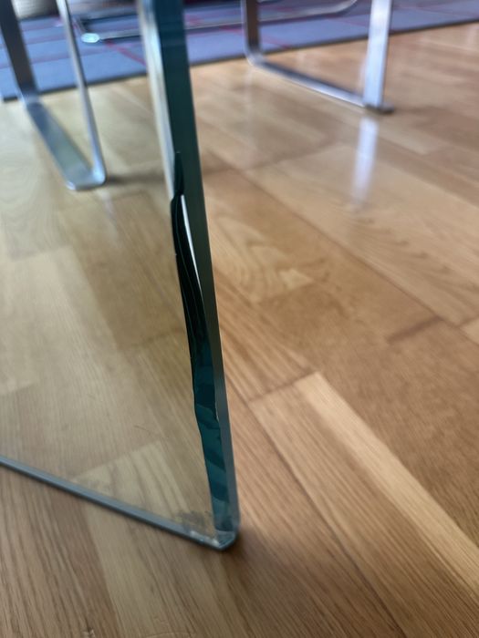 Mesa jantar extensivel - vidro temperado - Fiam Ray Plus