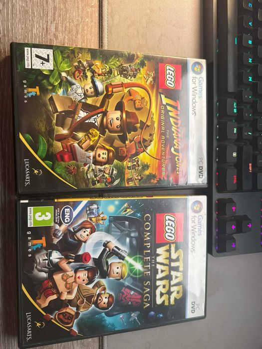 Zestaw gier PC LEGO Star Wars The Complete Saga + LEGO Indiana Jones