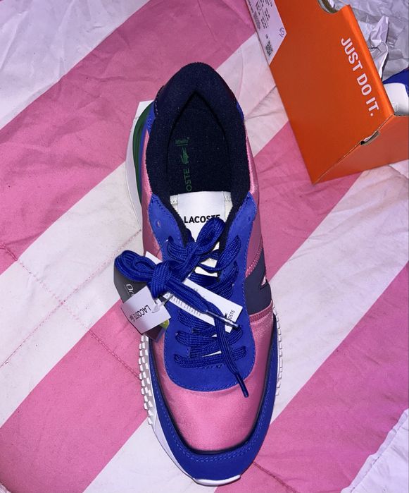 Sapato lacoste 40.5 novo sem uso