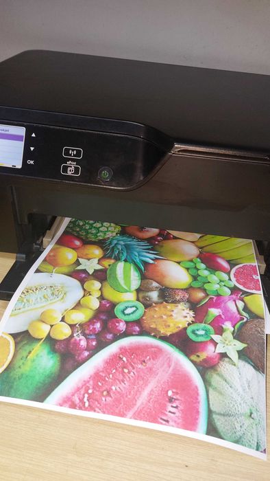 Drukarka HP 3525 Wi-Fi tusze nowe cztery i okablowanie nowe komputerowe komplet