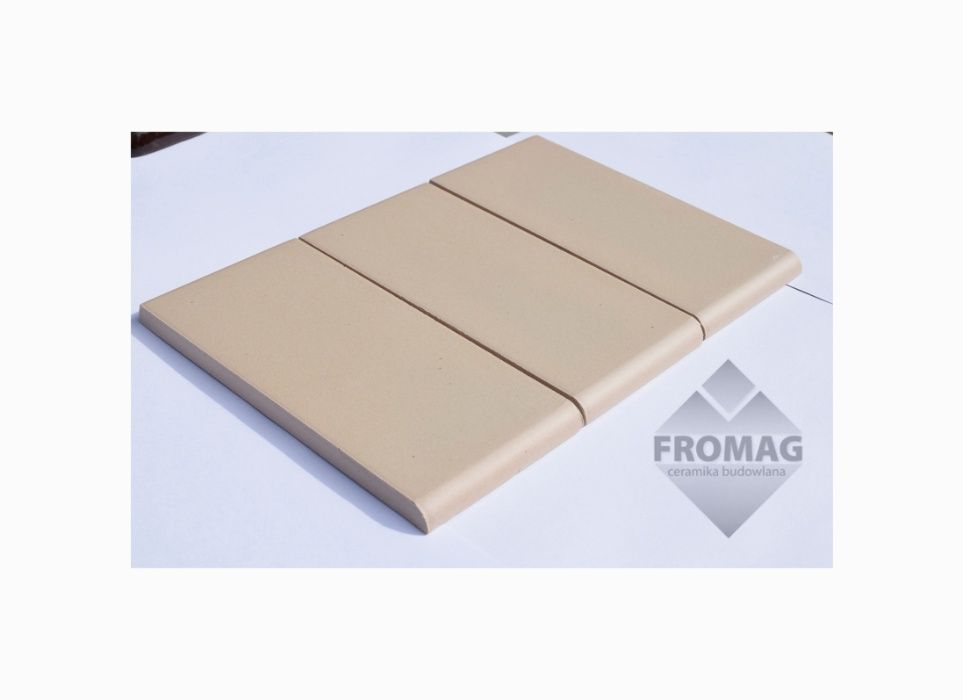 PARAPET płytka parapetowe okapniki klinkier okapnik podokiennik CERRAD