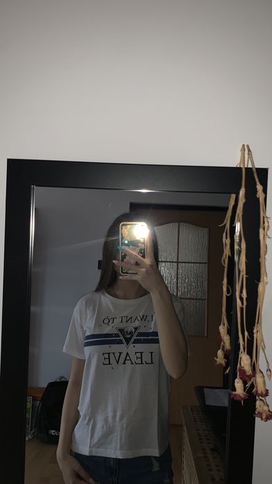 koszulka t-shirt z napisem kosmos księżyc bawełna