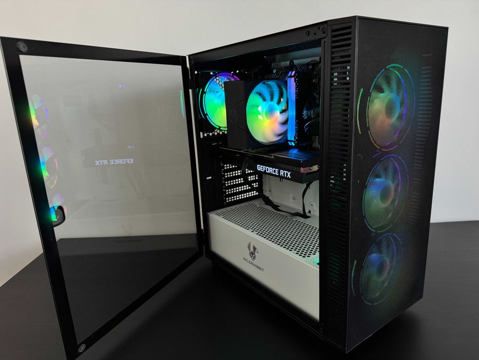Komputer gamingowy RTX 3070 8GB, i7 10700F, 16GB RAM, SSD 1TB