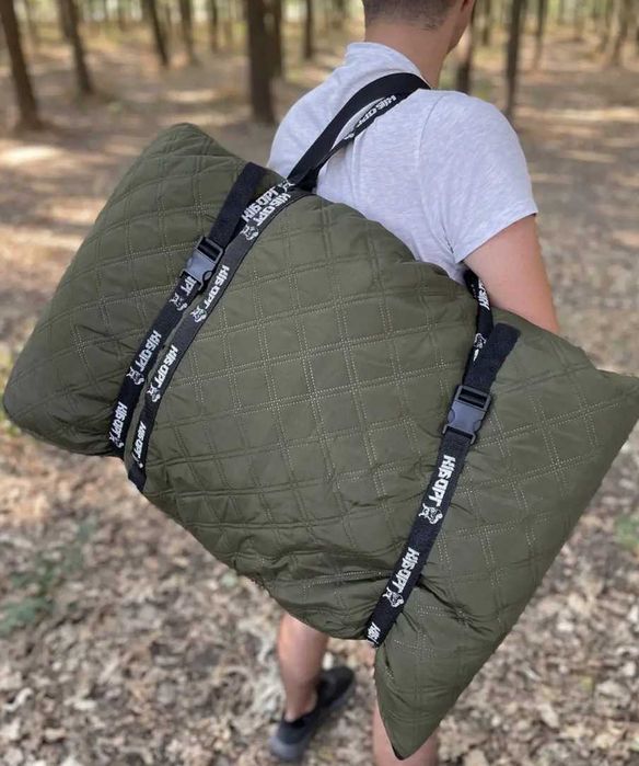 Тактический зимний спальный мешок до -25 теплый спальник Киборг ВСУ