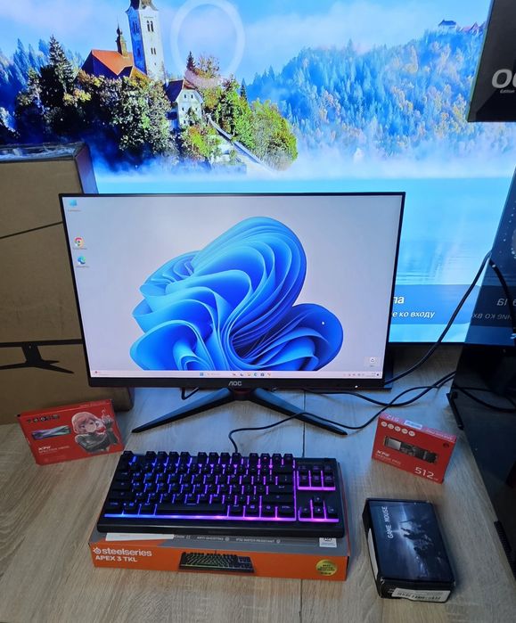 Caly Zestaw,R5,RTX2060,165hz, Nowy SSD m2 512gb