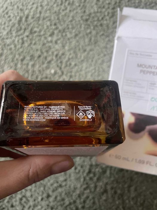 Korres EDT Mountain Pepper Woda Toaletowa 50ml 1312