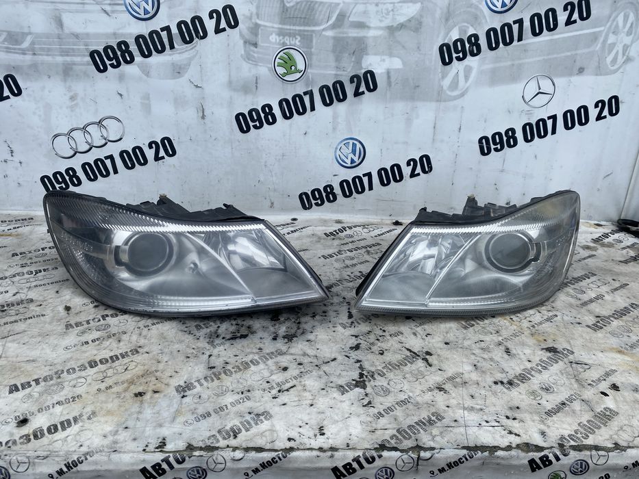 Фари фара ксенон Skoda Oktavia A5 FL bi-henon Шкода Октавія фл а5