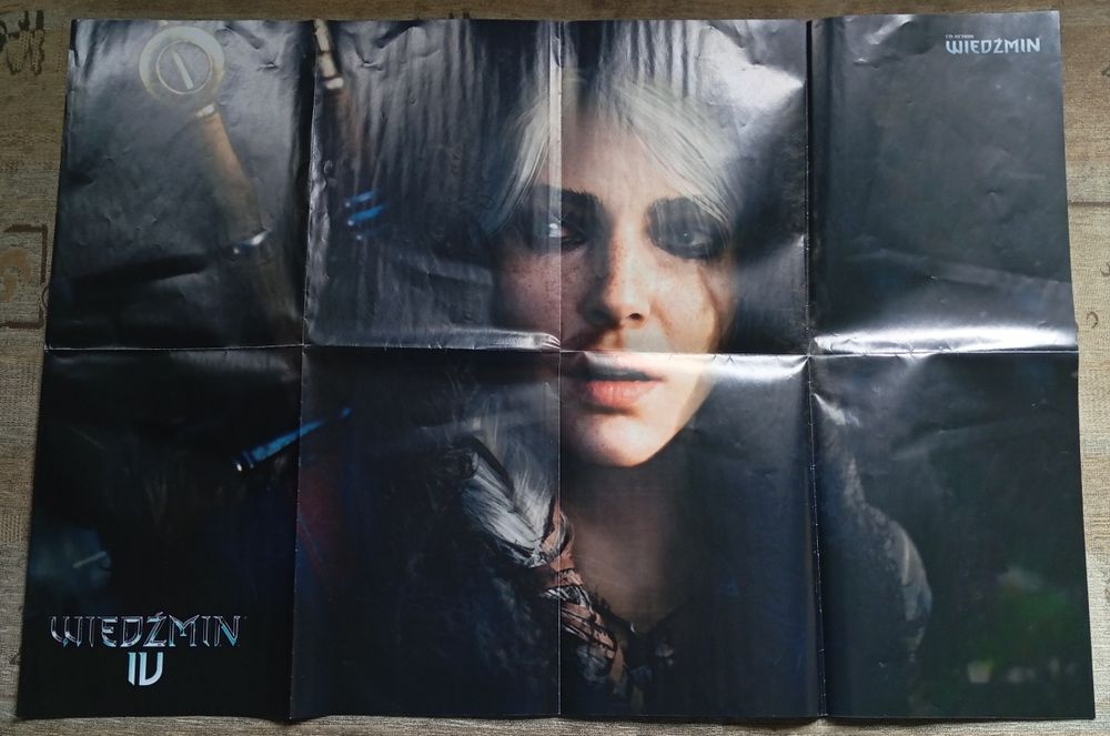 Wiedźmin plakat z wydania specjalnego CD-Action