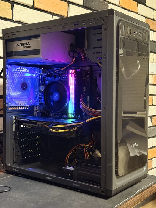 Компютер ryzen 5 5500 / GTX 1060 / 16 gb 3200 mhz ddr4