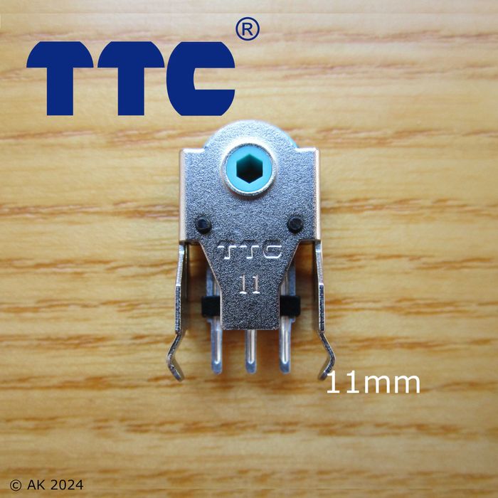 TTC green core - enkoder / encoder/ scroll myszy