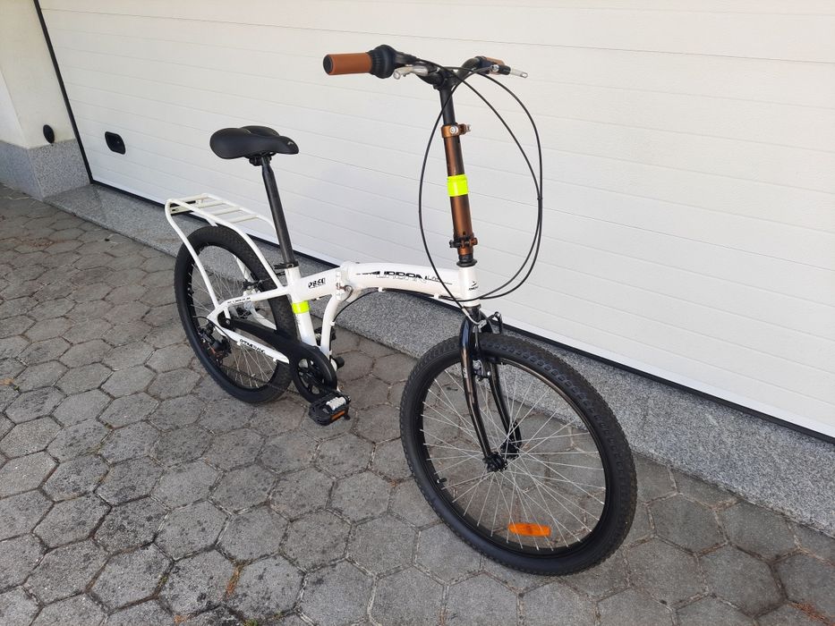 Bicicleta dobrável roda 24 aluminio