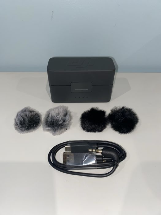 DJI Mic Mini — 2 TX + 1 RX + Estojo — NOVO, NUNCA USADO