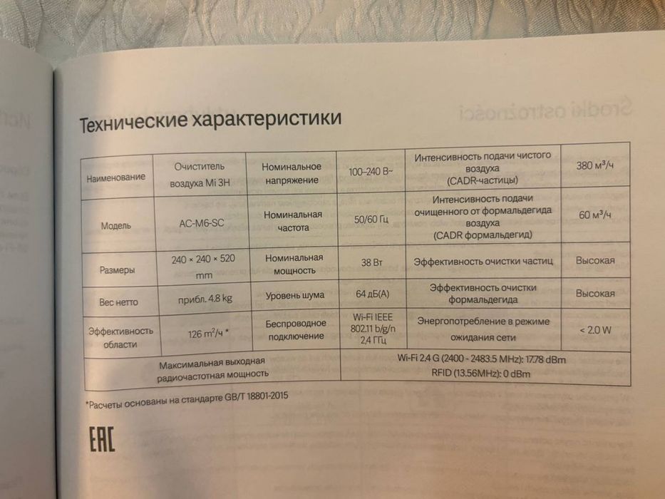 Очищувач повітря Xiomi