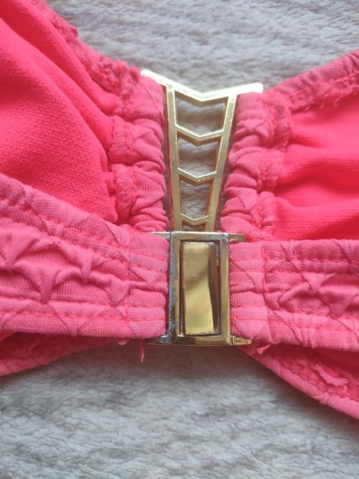 Dwuczęściowy strój kąpielowy M różowy strój kąpielowy bikini M kostium