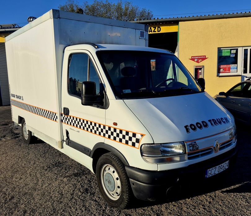 // Food Truck Samochód Gastronomiczny  Auto Sklep Fast-Food  Wyposażony Okap Lodówka Szafki  Zapiekanki Hot-Dog Kebab Frytki Belgijskie Lody Gofry //