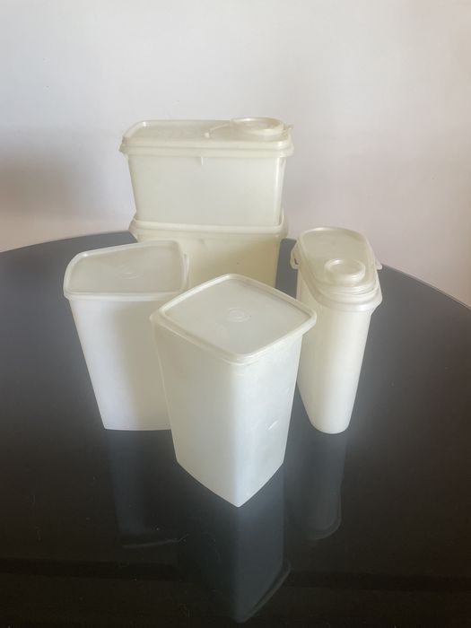 Tupperware - conjunto 5 caixas