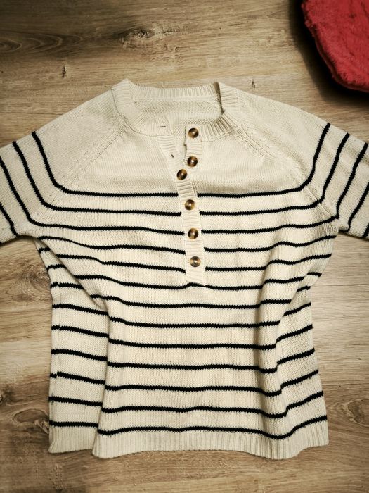 Sweter w paski S