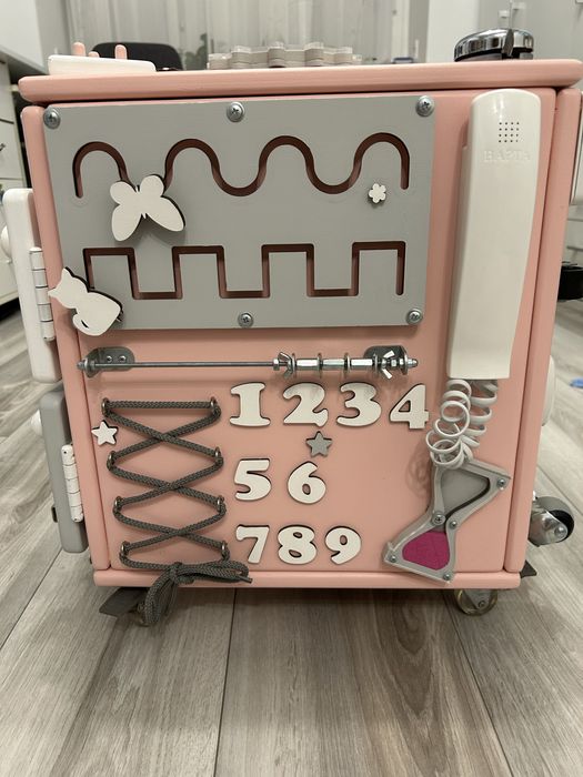 Бізікуб тумба 40х40х40 з місцем для зберігання