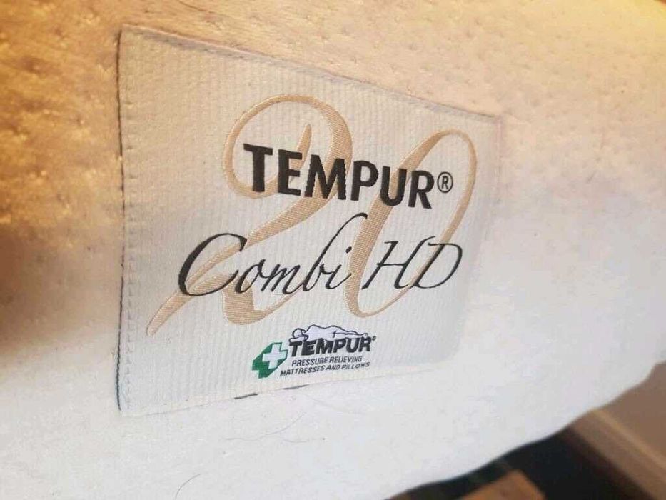 Colchão Premium Cama Casal 1,5m x 2m Visco Elástico Tempur 20 cm