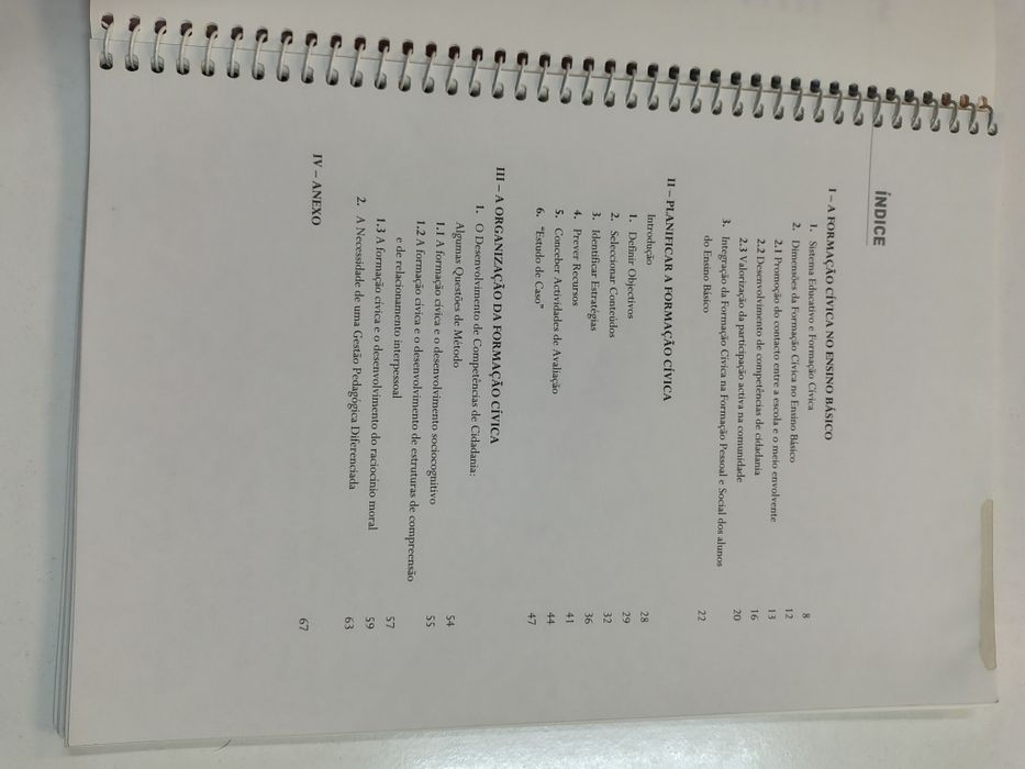 Formação Cívica: Guia de Orientação para o ensino básico