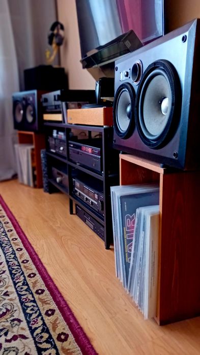 Kolumny regałowe Living Audio CE 700. Zamiana.