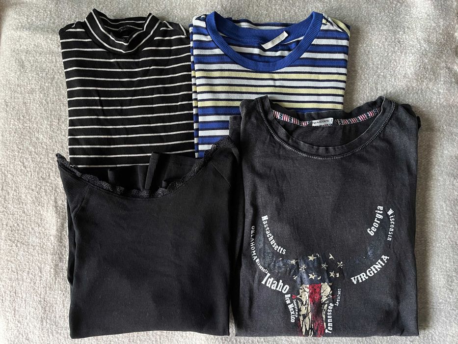 Zestaw t-shirtów L Diverse Stradivarius House Sinsay