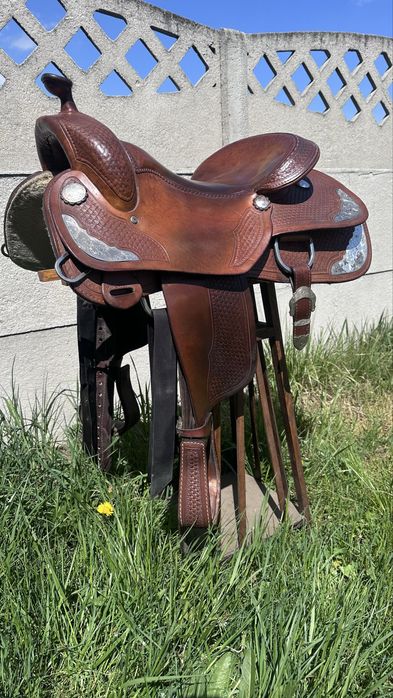Siodło western A. Frinta Saddlery | Reining / All Around | Skóra Premium