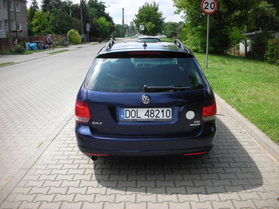 vw golf 6 w bdb stanie b ekonomiczny   klimatronic sprawny oplaty 09 2027 r