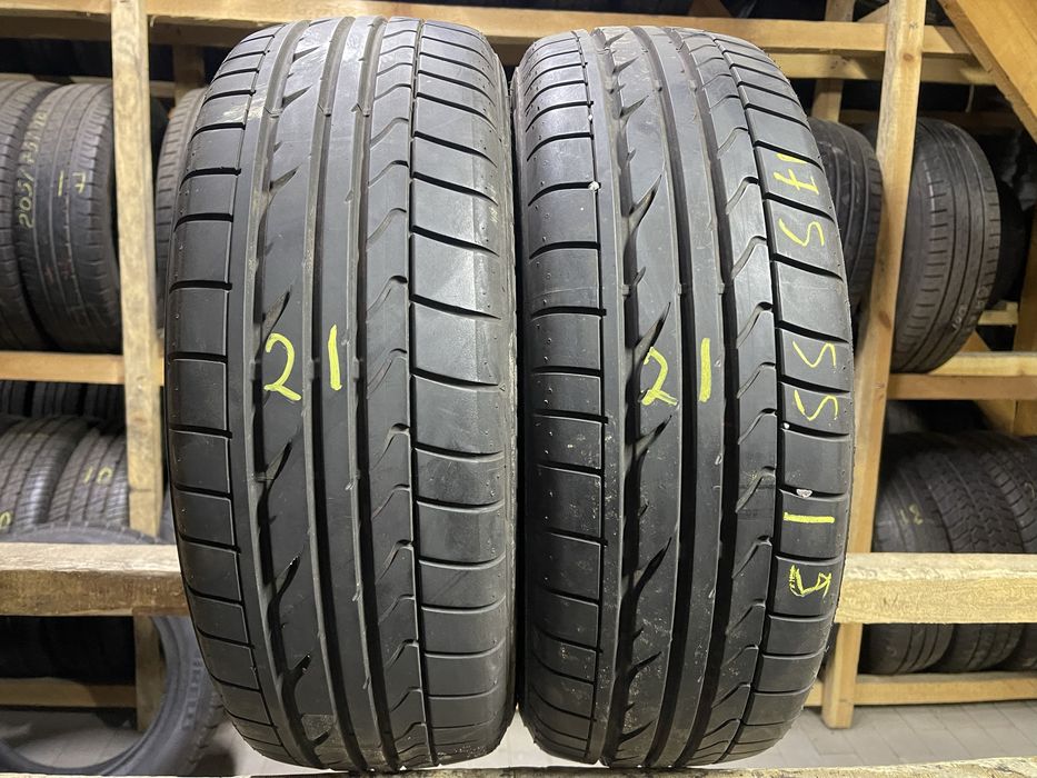 Шини літо 175/55R15 Bridgestone як нова 2шт 21рік