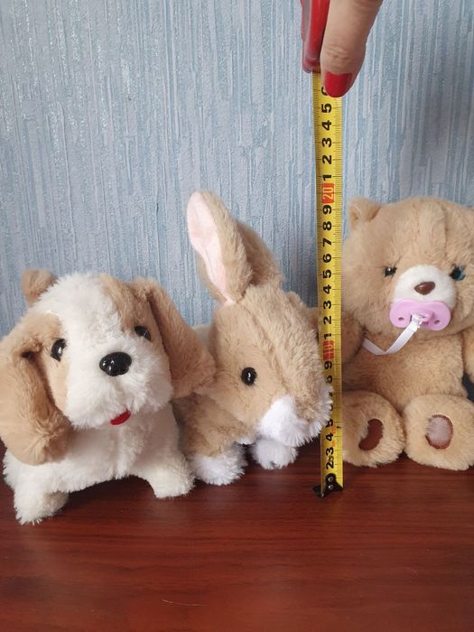 Іграшки зайченя песик що ходять