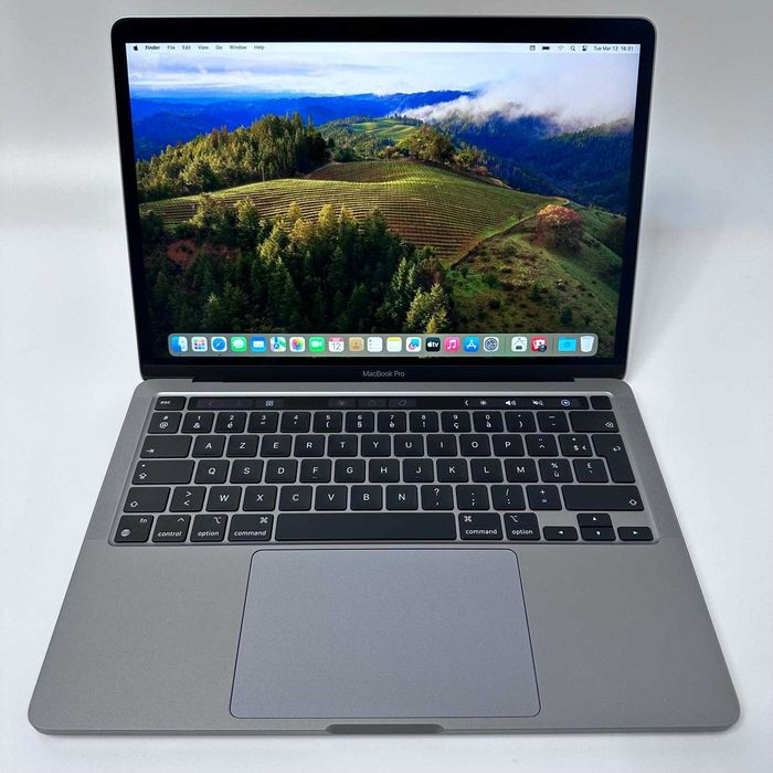 MacBook Pro 13' 2020 M1 I 8GB RAM I Dysk 256GB SSD I BATERIA 99% - 65 cykli I Sklep iTop W-wa Pasaż Muranów Lokal 32 (43725)