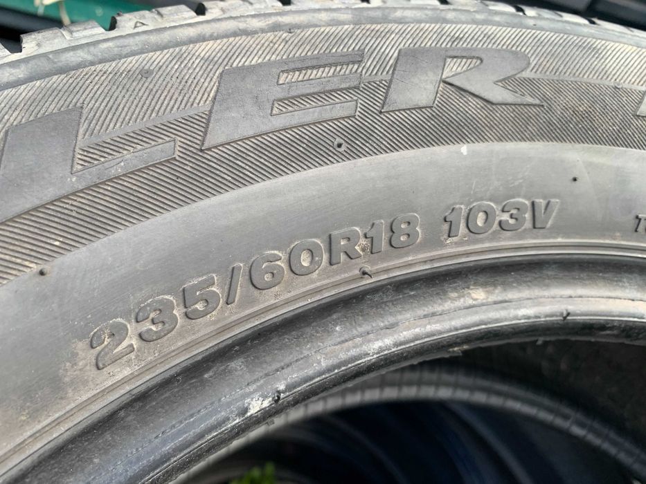 235-60-R18 BRIDGESTONE DUELER 4штуки комплект резины GERMANY 2023
