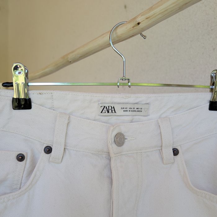 Zara джинси білі