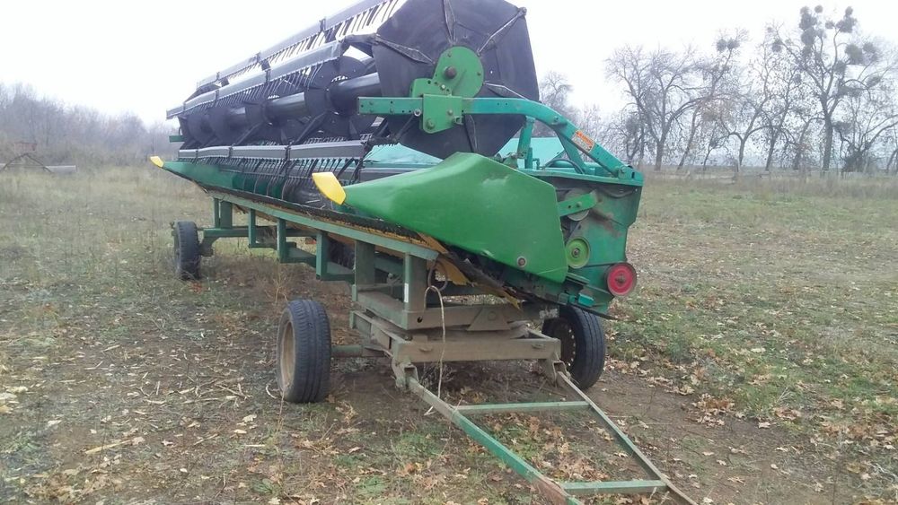 Комбайн Джон Дір 9500, JOHN DEERE, з жаткою ФЛЕКС 925, візком, 1997 р.