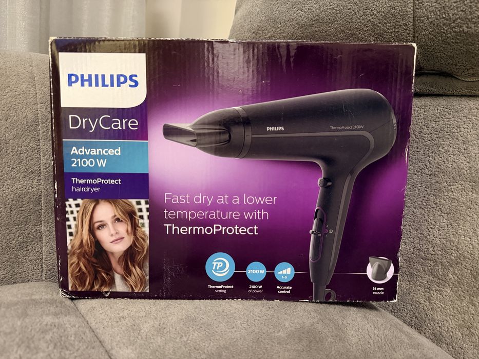Фен Philips DryCare Advanced ThermoProtect 2100W (новий)