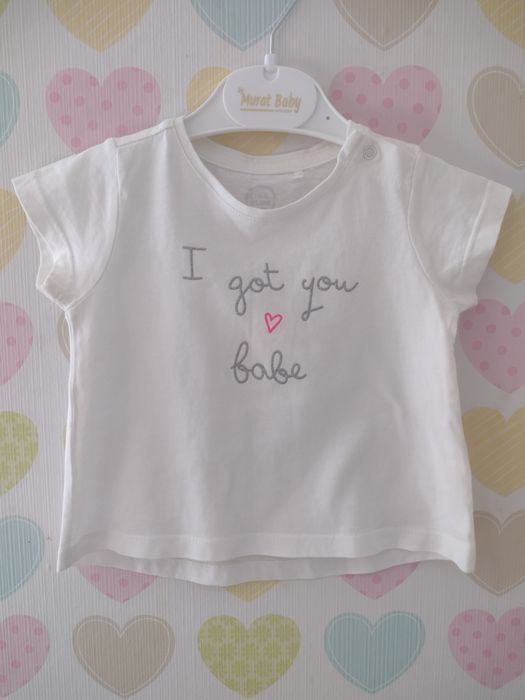 Bluzka z krótkim rękawem dla dziewczynki