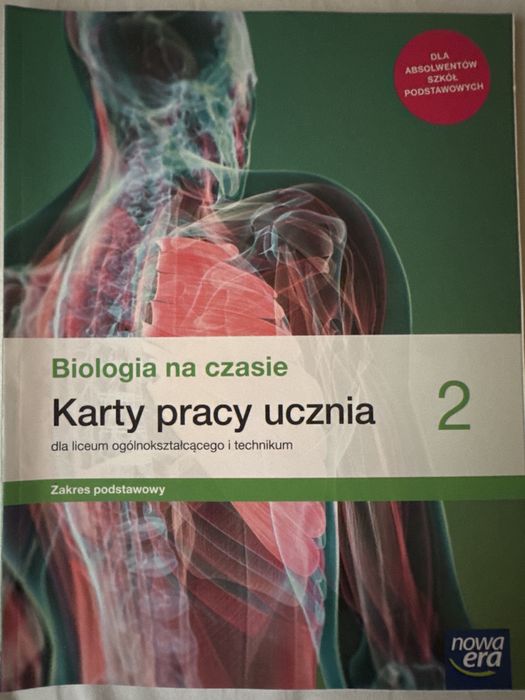 Biologia na czasie 2. Karty pracy, NOWA ERA