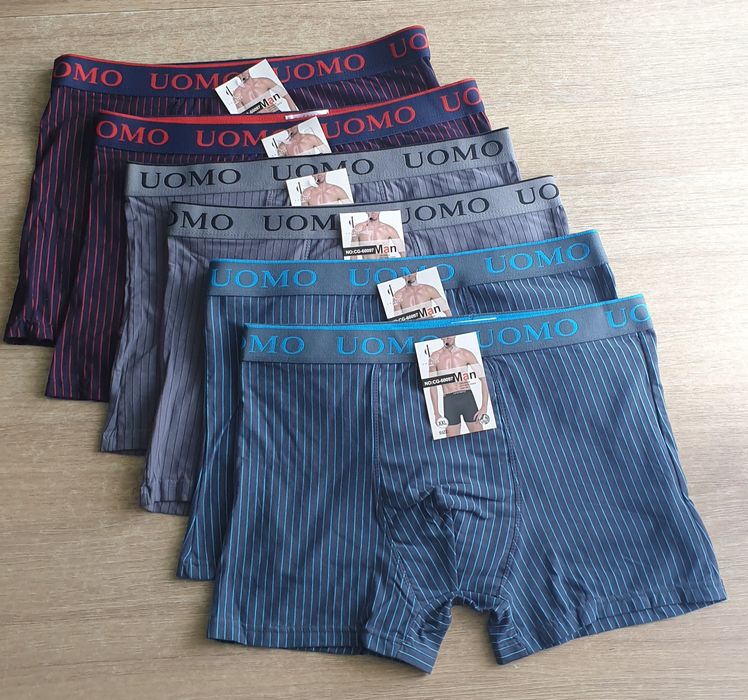 6×bokserki męskie 2XL