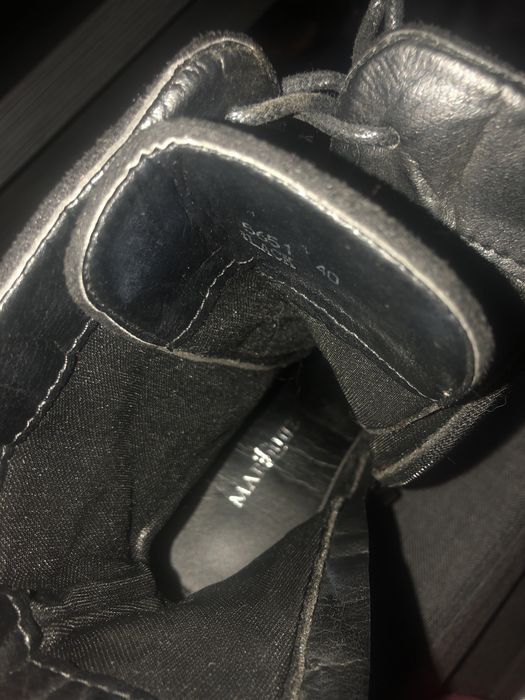 Czarne botki rozmiar 39